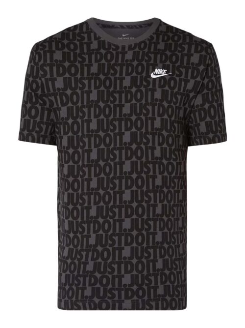 Dropped shoulder jumper in landscape knit